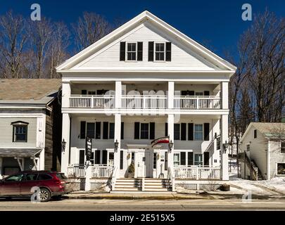 La Casa del Vermont   Wilmington, Vermont, USA Foto Stock