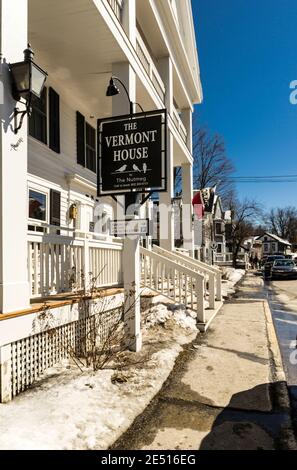 La Casa del Vermont   Wilmington, Vermont, USA Foto Stock