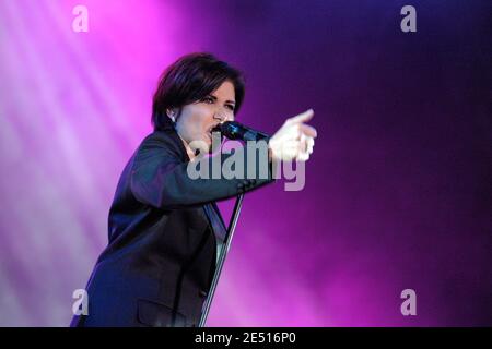 La cantante francese Liane Foly si esibisce dal vivo sul palco a Parigi, in Francia, il 22 settembre 2006. Foto di DS/ABACAPRESS.COM Foto Stock