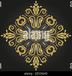 Oriental pattern astratti Foto Stock