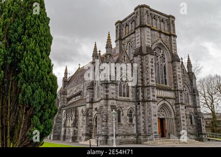 Highhays, Kilkenny, Irlanda. 18 aprile 2016. Chiesa di San Giovanni Evangelista. Foto Stock