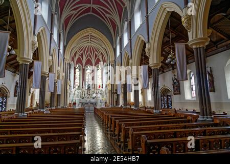 Highhays, Kilkenny, Irlanda. 18 aprile 2016. Chiesa di San Giovanni Evangelista. Foto Stock