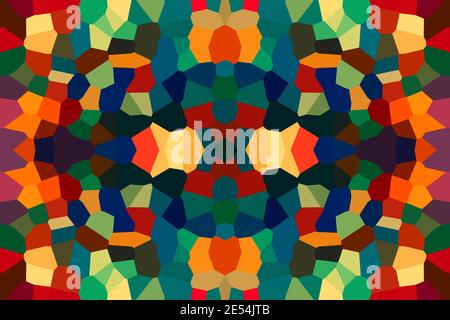 Sfondo poligonale astratto. Sfondo mosaico poligonale. Sfondo forma poligonale geometrica. Sfondi geometrici astratti a colori Foto Stock