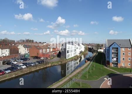 City Wharf, Coventry Regno Unito Foto Stock