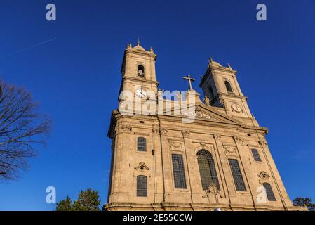 Chiesa di Lapa (Igreja da Lapa) in Cedofeita ex parrocchia civile di Porto città sulla penisola iberica, seconda città più grande del Portogallo Foto Stock