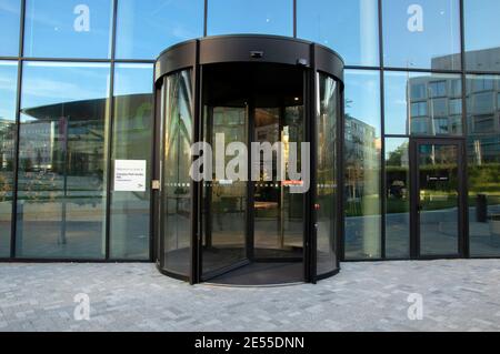 Ingresso al Cumulus Park Studio ING Building ad Amsterdam Olanda 24-6-2020 Foto Stock