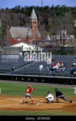 baseball, gioco, campo di Doubleday, Cooperstown, New York Foto Stock