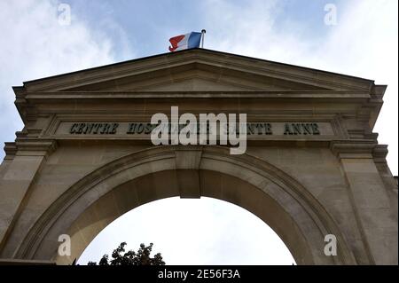 Ospedale psichiatrico Saint-Anne a Parigi, Francia 5 agosto 2008, dove l'ex militante della Brigata Rossa Italiana Marina Petrella è ricoverato in ospedale. La corte di Versailles ha stabilito che l'ex terrorista è liberato dalla prigione perché soffre di problemi di salute. Foto di Giancarlo Gorassini/ABACAPRESS.COM Foto Stock