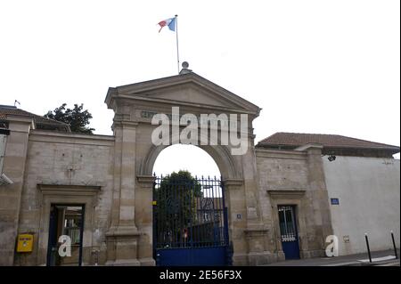 Ospedale psichiatrico Saint-Anne a Parigi, Francia 5 agosto 2008, dove l'ex militante della Brigata Rossa Italiana Marina Petrella è ricoverato in ospedale. La corte di Versailles ha stabilito che l'ex terrorista è liberato dalla prigione perché soffre di problemi di salute. Foto di Giancarlo Gorassini/ABACAPRESS.COM Foto Stock