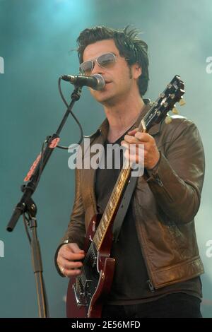 Il cantante Kelly Jones della band britannica Stereophonics si esibisce dal vivo durante il 'Furia Sound Festival', a Cergy, vicino a Parigi, Francia, il 29 giugno 2008. Foto di DS/ABACAPRESS.COM Foto Stock