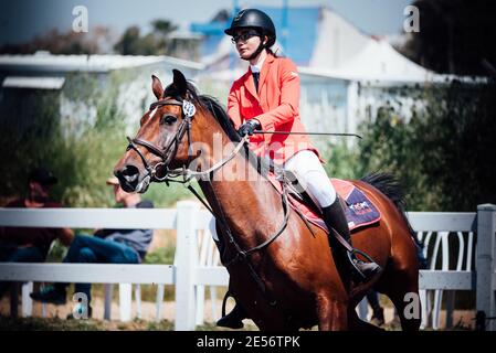 Baron Maya, FEI World Jumping Challenge Israele 2019 Foto Stock