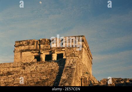 Tulum: El Castiglio, o il Castello Foto Stock