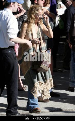 Sheryl Crow partecipa a una festa pre-Oscar a Beverly Hills, CA. Come messicano completo di poncho. 2/24/07 [[rac ral]] Foto Stock
