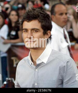 Orlando Bloom partecipa alla prima mondiale dei Pirati dei Caraibi: Alla fine del mondo a Disneyland ad Anaheim, California 5/19/07. [[laj]] Foto Stock