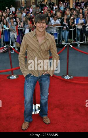 Sean Faris partecipa alla prima mondiale dei Pirati dei Caraibi: Alla fine del mondo a Disneyland ad Anaheim, California 5/19/07. [[laj]] Foto Stock