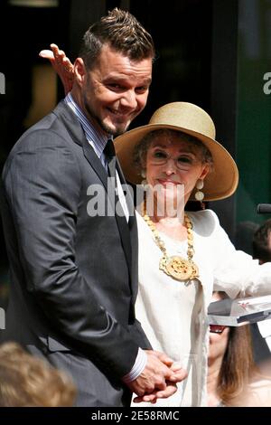 Ricky Martin riceve una stella sulla Hollywood Walk of Fame. Los Angeles, California 10/16/07. [[laj]] Foto Stock