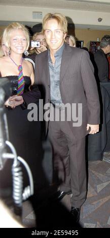 Larry Birkhead arriva al nightclub LAX la vigilia di Capodanno per la festa ospitata da Paris e Nicky Hilton. Las Vegas, Nevada. 12/31/07. [[cas]] Foto Stock