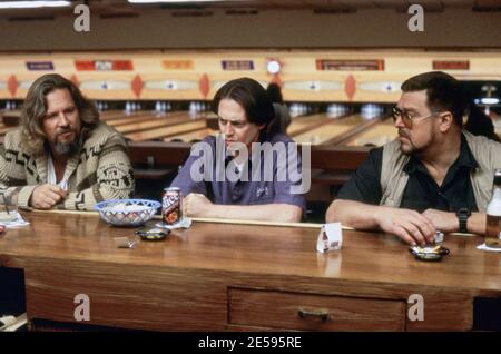 Jeff Bridges, Steve Buscemi, John Goodman, 'The Big Lebowski' (1998) Gramercy Pictures / file Reference N. 34082-311THA Foto Stock