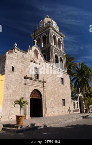 Loretos Mission Church, Baja California sur, Messico Foto Stock