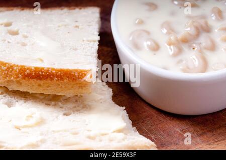 maccheroni cremosi e formaggio Foto Stock