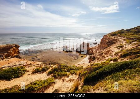 Spiaggia di St Pauls vicino a Sorrento Australia Foto Stock