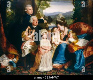 John Singleton Copley, ritratto, la famiglia Copley, 1776-1777 Foto Stock