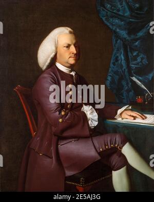 John Singleton Copley, ritratto, Isaac Smith (1719–1787), American Merchant, 1769 Foto Stock