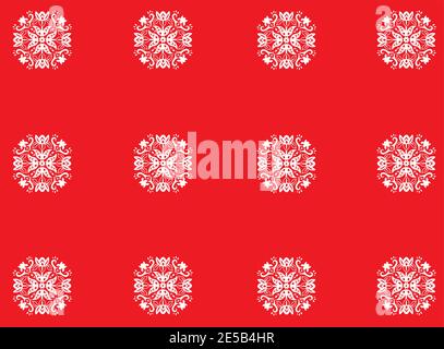 Motivi Paisley motivo senza cuciture ornamento indiano o motivo floreale. Disegno con motivo floreale per design.sfondo floreale senza cuciture. Motivo mandala. Illustrazione Vettoriale