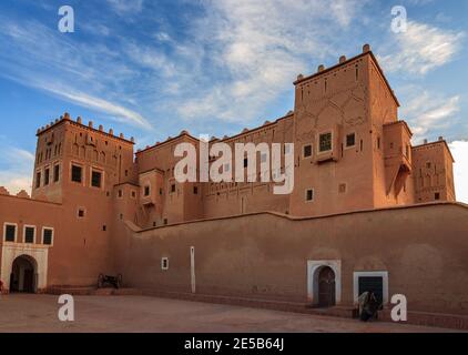 Casbah di Taourit, Ouarzazate (Marocco) Foto Stock