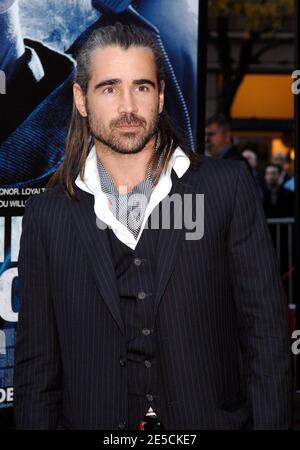 L'attore Colin Farrell arriva per la prima di 'Pride and Glory' al teatro AMC Loews Lincoln Square 13 a New York City, NY, USA il 15 ottobre 2008. Foto di Donna Ward/ABACAPRESS.COM Foto Stock