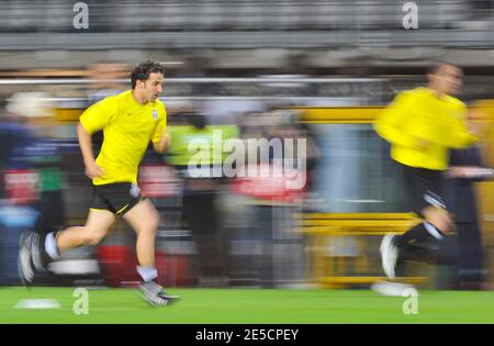 Alessandro del Piero di Juventus durante la partita di calcio della Champions League, Juventus FC contro Real Madrid CF allo stadio Olimpico di Torino, il 21 ottobre 2008. Juventus ha vinto 2-1. Foto di Stephane Reix/ABACAPRESS.COM Foto Stock