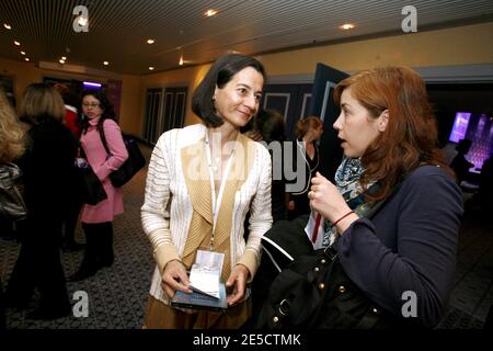 Clara Rojas, ex capo dello staff di Ingrid Betancourt, partecipa alla quarta edizione del Women's Forum Global Meeting presso il centro internazionale di Deauville, in Normandia, Francia, dal 16 al 18 ottobre 2008. Foto di ABACAPRESS.COM Foto Stock