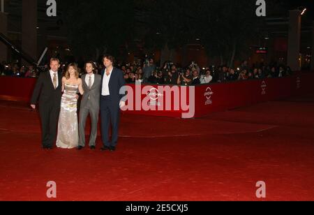 US attrice Jessica Biel arriva sul tappeto rosso per la proiezione 'Easy Virtue' nell'ambito del terzo 'Rome Film Festival' a Roma, Italia, il 27 ottobre 2008. Foto di Denis Guignebourg/ABACAPRESS.COM Foto Stock