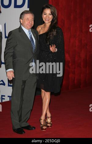 L'attrice Michelle Yeoh e Jean Todt arrivano sul tappeto rosso per 'far North' durante l'ottavo 'Festival del Cinema di Marrakech' a Marrakech, Marocco, il 21 novembre 2008. Foto di Denis Guignebourg/ABACAPRESS.COM Foto Stock