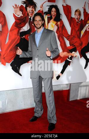 Los Angeles Lakers Pau Gasol partecipa alla prima del "High School Musical 3" che si tiene al Galen Center, University of Southern California. Los Angeles, 16 ottobre 2008. (Nella foto: Pau Gasol). Foto di Lionel Hahn/ABACAPRESS.COM Foto Stock