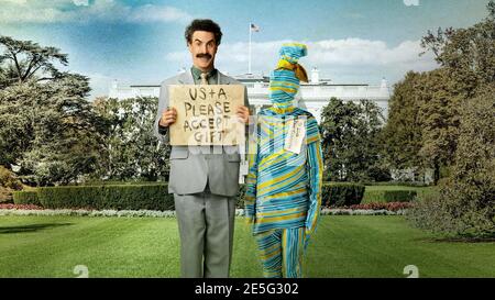 SACHA BARON COHEN in BORAT SUCCESSIVO MOVIEFILM (2020), diretto da JASON WOLINER. Credito: AMAZON STUDIOS / Album Foto Stock