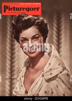 1950 Picturegoer Esther Williams Foto Stock