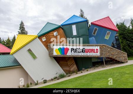 Puzzle World a Wanaka, Nuova Zelanda Foto Stock