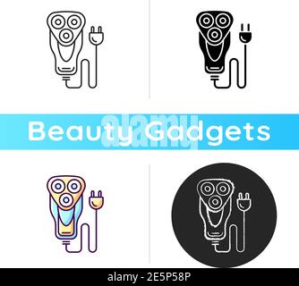 Icona del rasoio elettrico Illustrazione Vettoriale