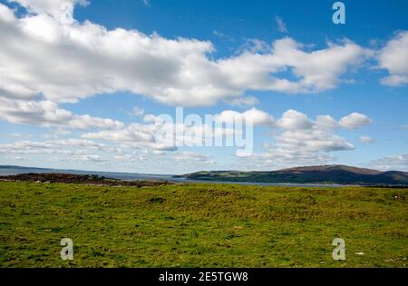 Cairnharrow visto da Kncokbrex Carrick Gatehouse della flotta Dumfries e. Galloway Scozia Foto Stock