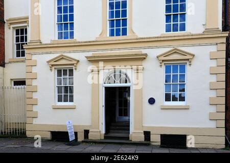 The Mansion House, Louth Town, East Lindsey, Lincolnshire, Inghilterra; Regno Unito Foto Stock