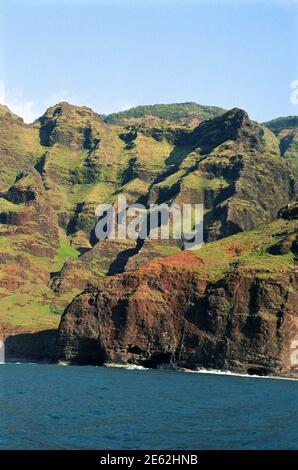 West Shore, crociera dell'isola dei Delfini Blu, Kauai, HI 030426 110 Foto Stock