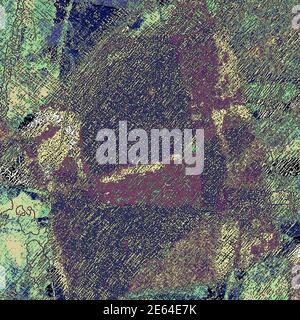 Leggero sfondo disturbato. Sfondo di emergenza stampa inchiostro . Grana trama. Foto Stock