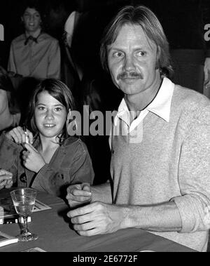 Jon Vight al Flippers Roller Rink per eventi a sostegno di era, Los Angeles, ottobre. 29, 1978 Foto Stock