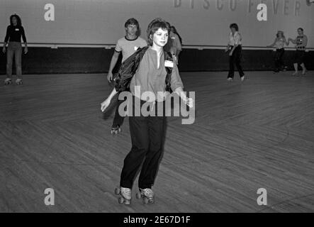 Cindy Williams al flippers, 1978 Foto Stock