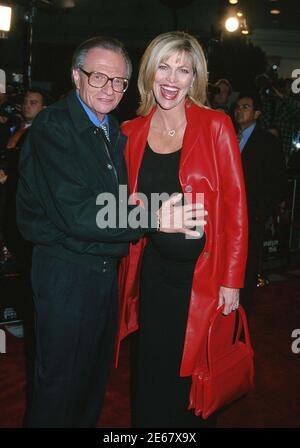 Los Angeles, Stati Uniti. 15 Ott 2007. King Larry & Wife Shawn Credit: Tsuni/USA/Alamy Live News Foto Stock