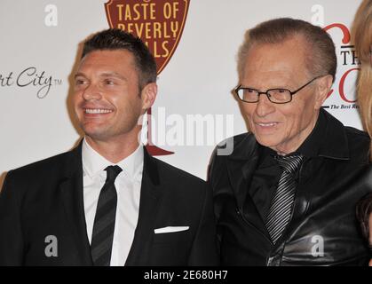 Los Angeles, Stati Uniti. 03 settembre 2010. Ryan Seacrest Larry King 69 credito: Tsuni/USA/Alamy Live News Foto Stock