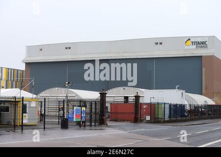 Titanic Studios Belfast Picture Mal McCann Foto Stock