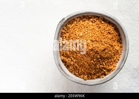 BBQ Rub Secondoning in una ciotola Foto Stock