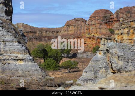 Madagascar, regione di Ihorombe, Isalo National Park Foto Stock